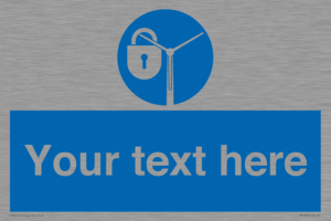 Custom mandatory lock rotor blades